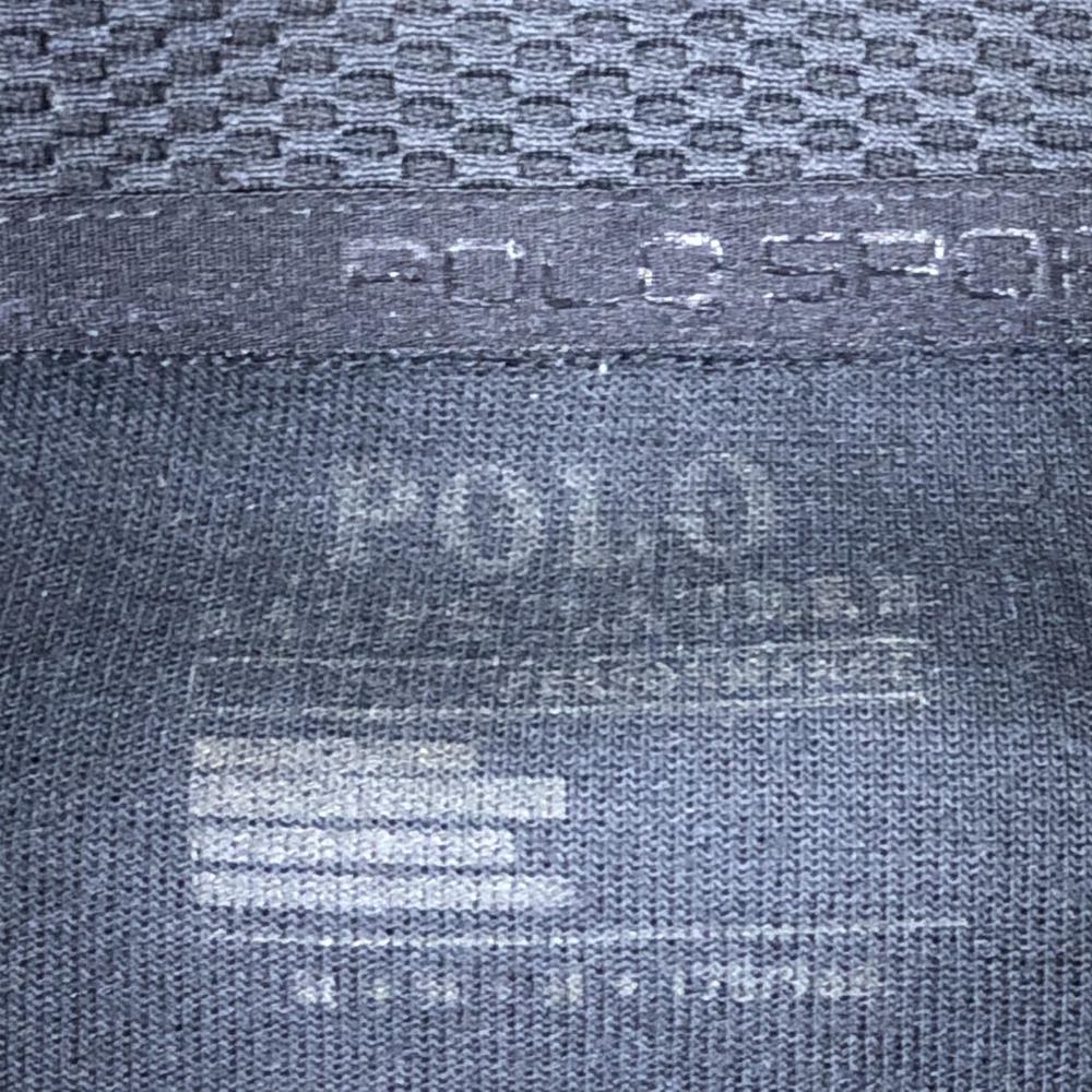 Polo Sport Jacket Mens Large Black Full Zip Track Moto Knit Athletic Casual - Picture 4 of 10